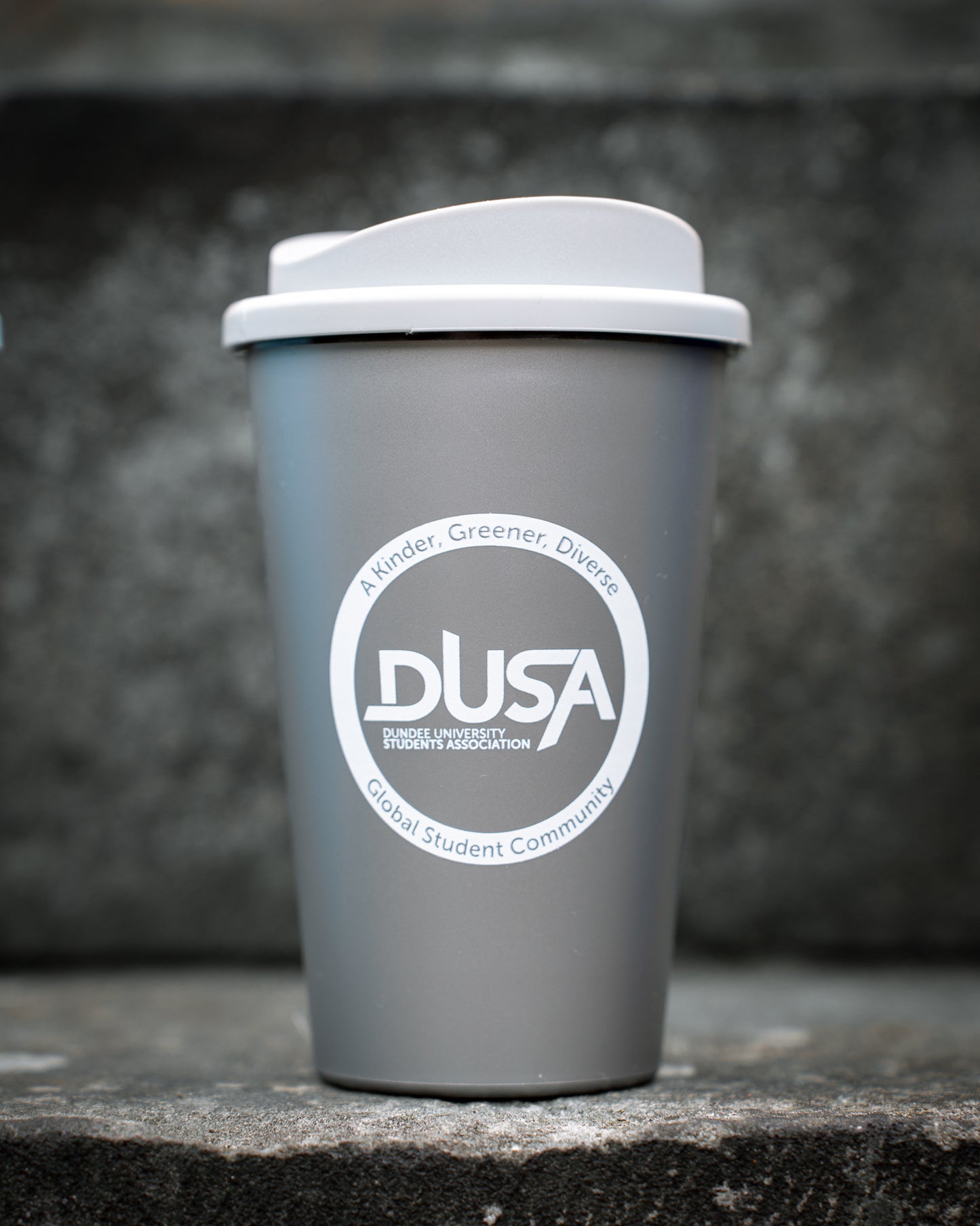 DUSA BPA Free Reusable Plastic Cup.