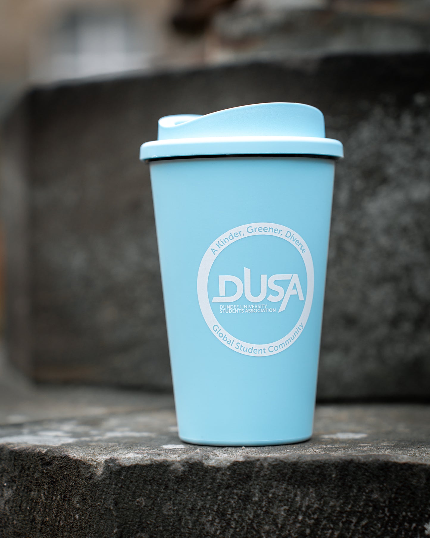 DUSA BPA Free Reusable Plastic Cup.