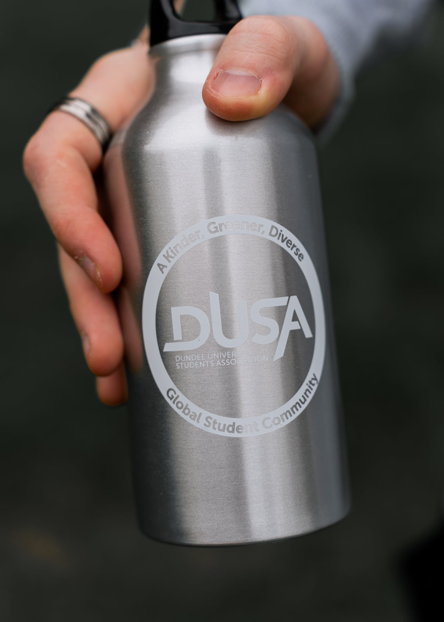 DUSA Aluminium Water Bottle.