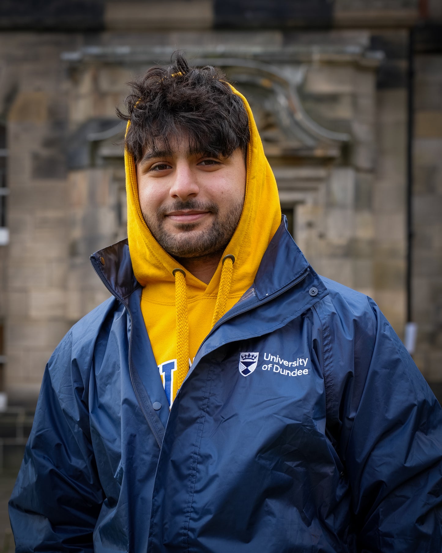 University Of Dundee Padded Rain Coat