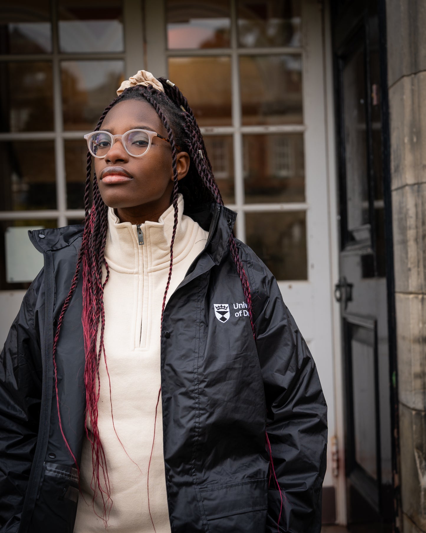 University Of Dundee Padded Rain Coat
