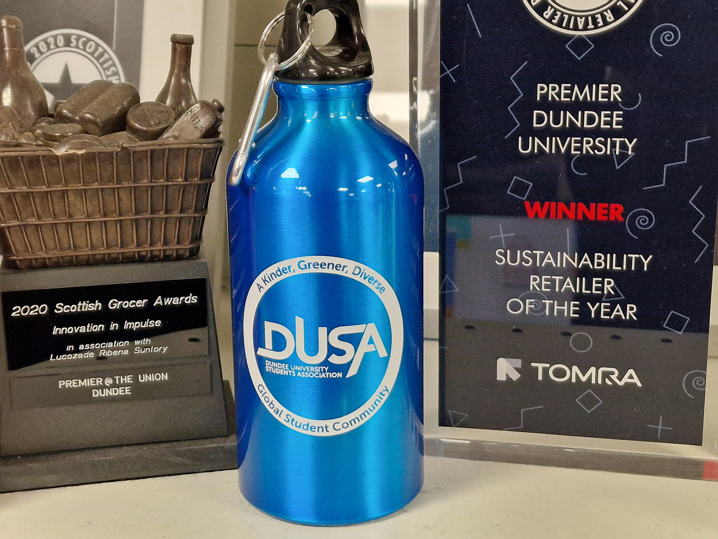 DUSA Aluminium Water Bottle.