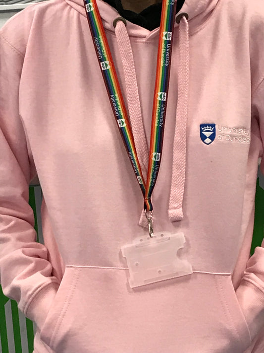 Pride Rainbow University of Dundee Lanyard